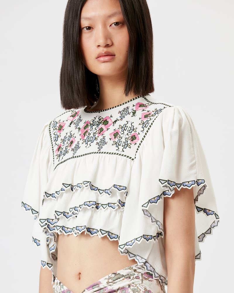 SANA EMBROIDERED CROP TOP - 3