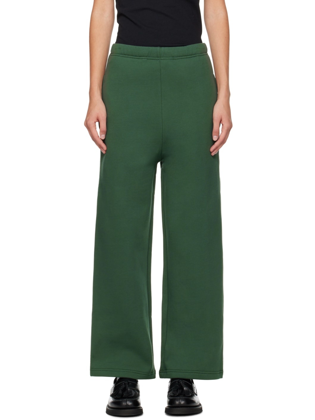 Green Ape Head One Point Sweatpants - 1