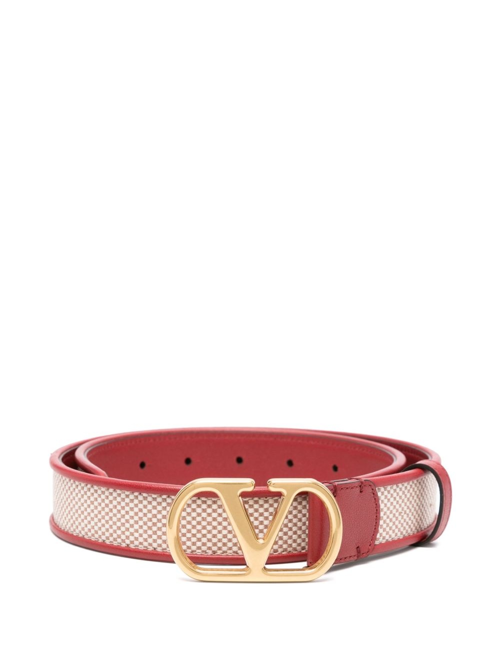 Vlogo leather belt - 1