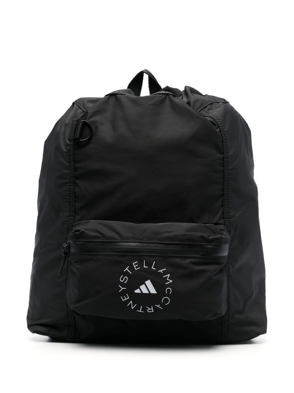 logo print backpack - 1