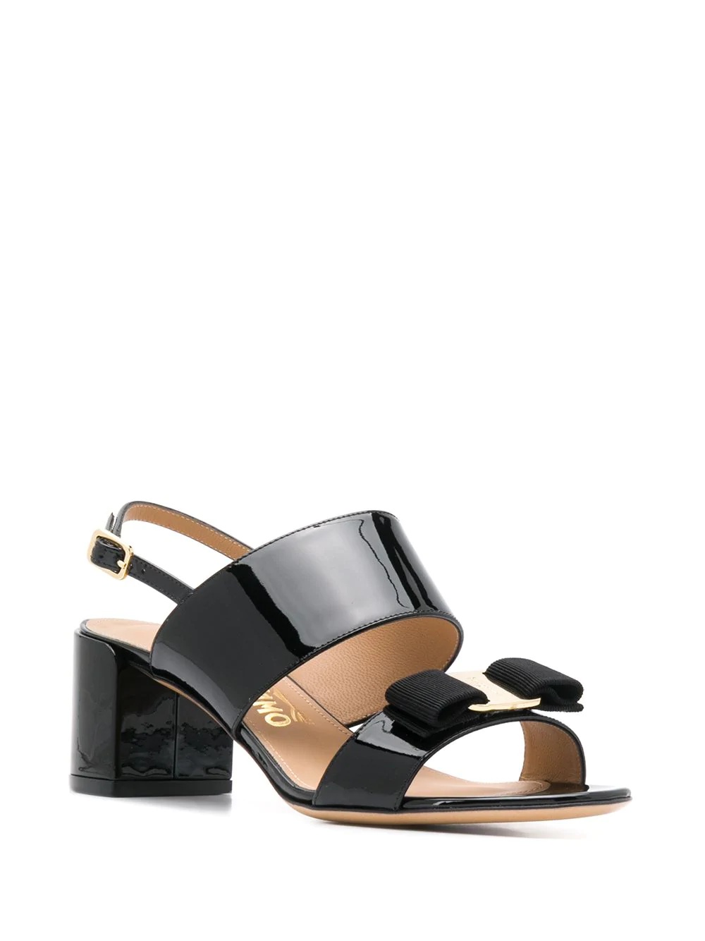 Giulia mid-heel bow sandals - 2