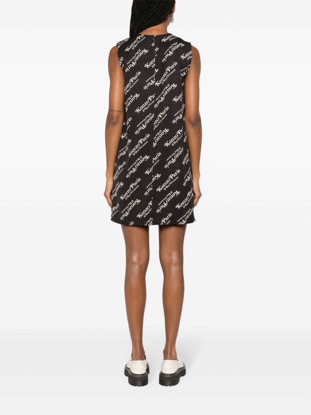 x Verdy monogram-pattern minidress - 2