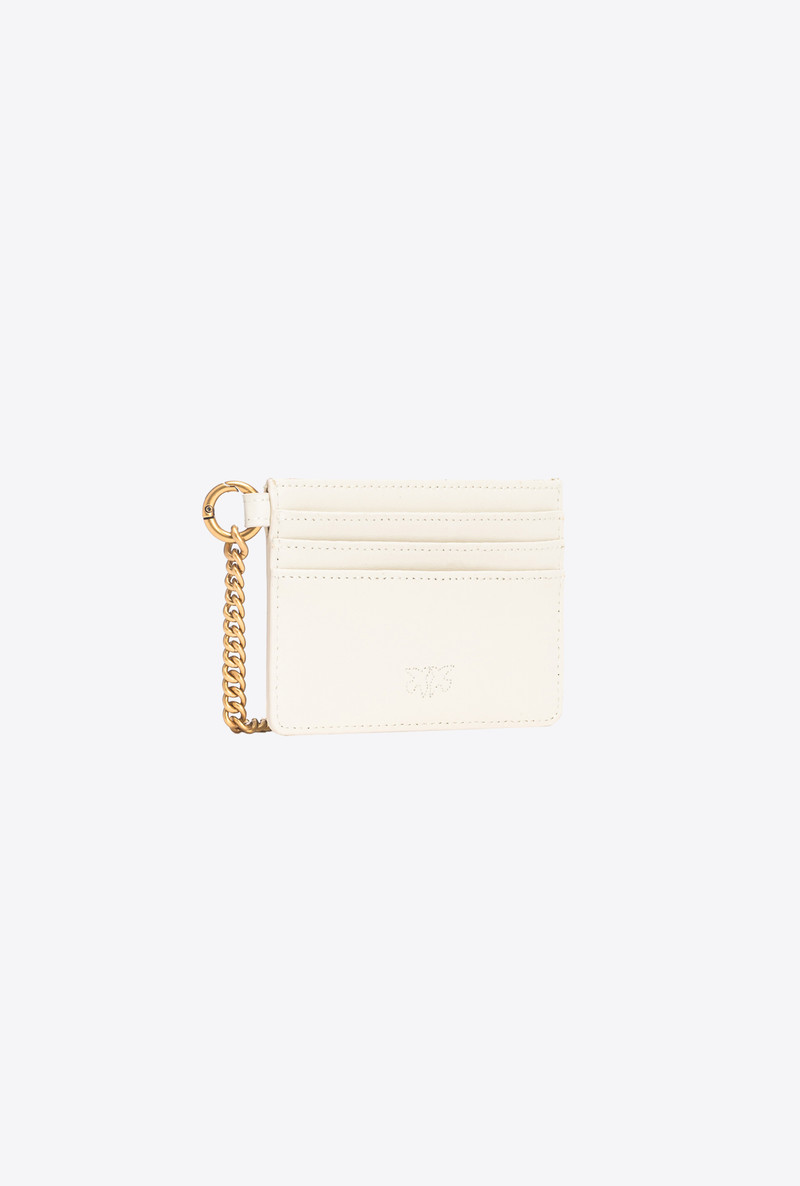 LEATHER CARD HOLDER WITH CHAIN 3