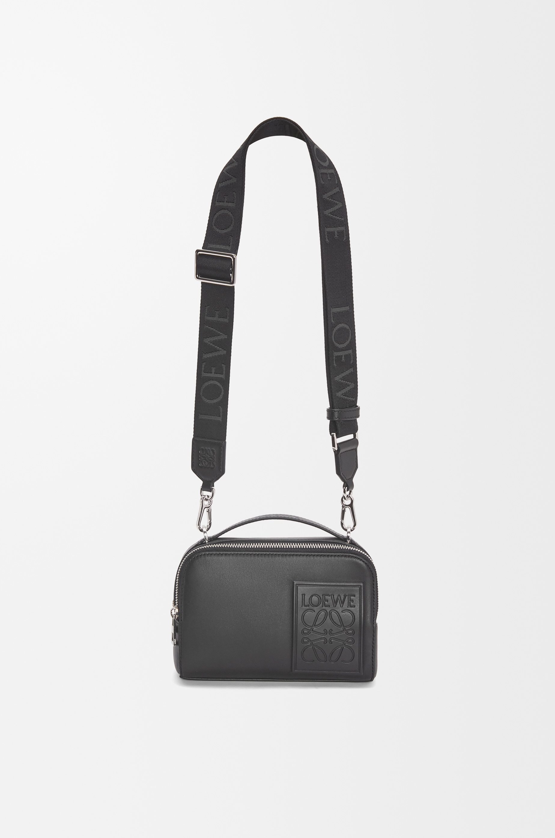 Mini crossbody camera bag in satin calfskin - 4