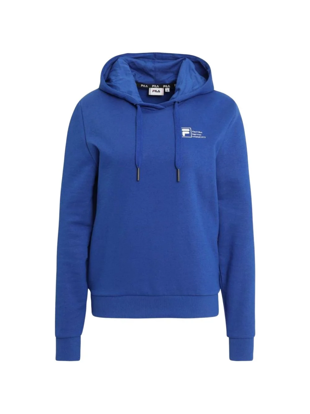 logo-print drawstring hoodie - 1