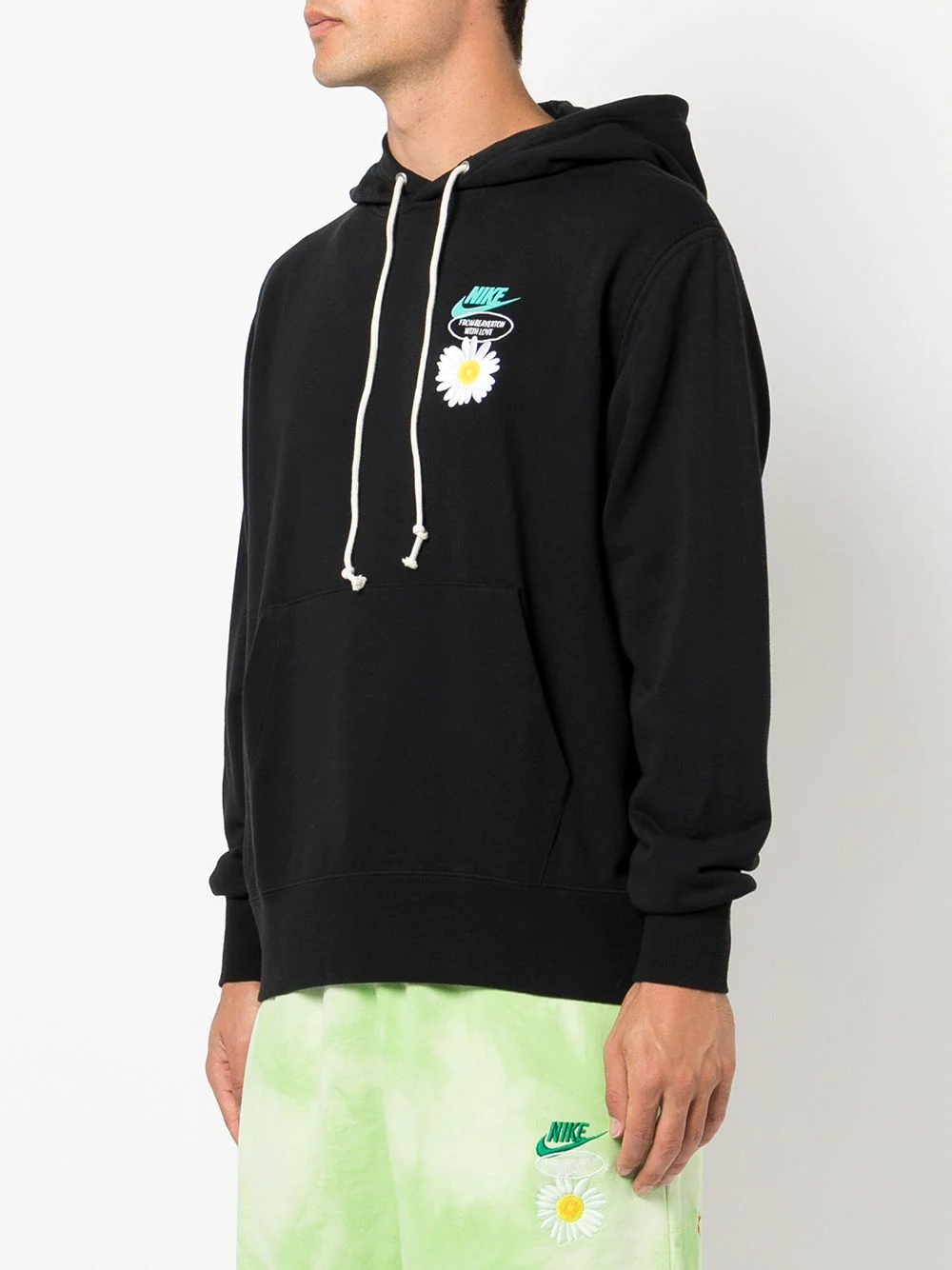 logo-print hoodie - 3