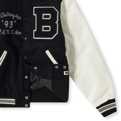 A BATHING APE® A Bathing Ape Varsity Jacket outlook