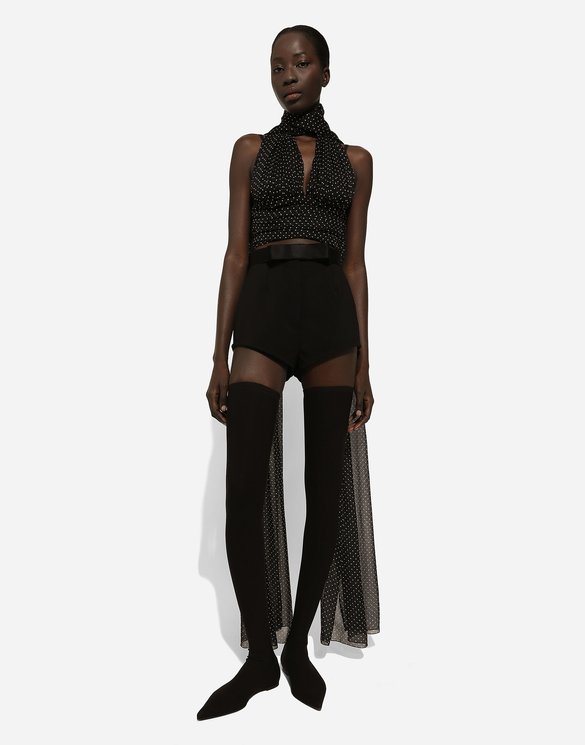 Satin bow belt - 2