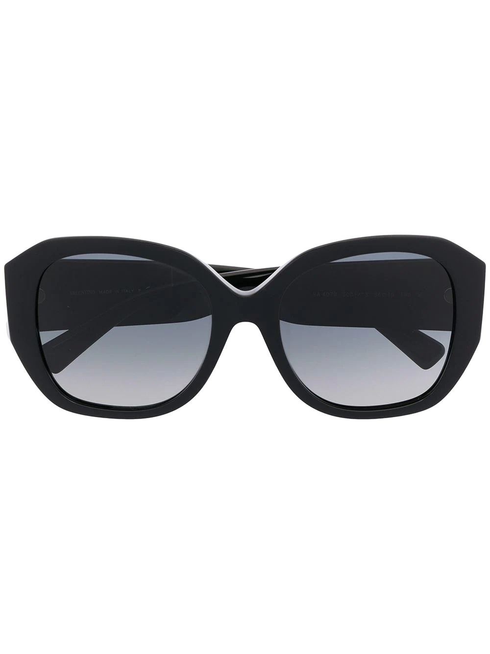 oversized-frame gradient-lens sunglasses - 1