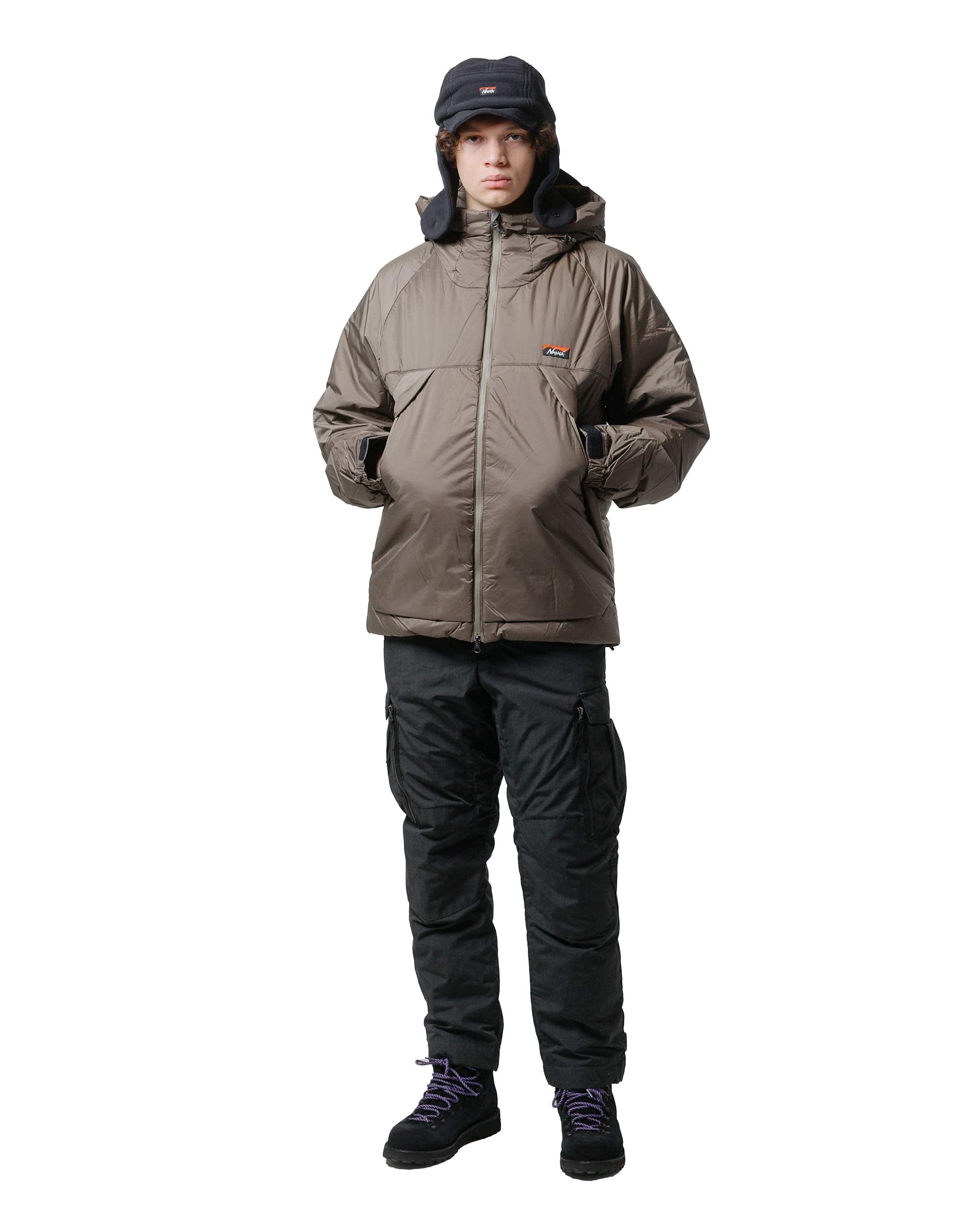 Hinoc Down Pants Charcoal - 4