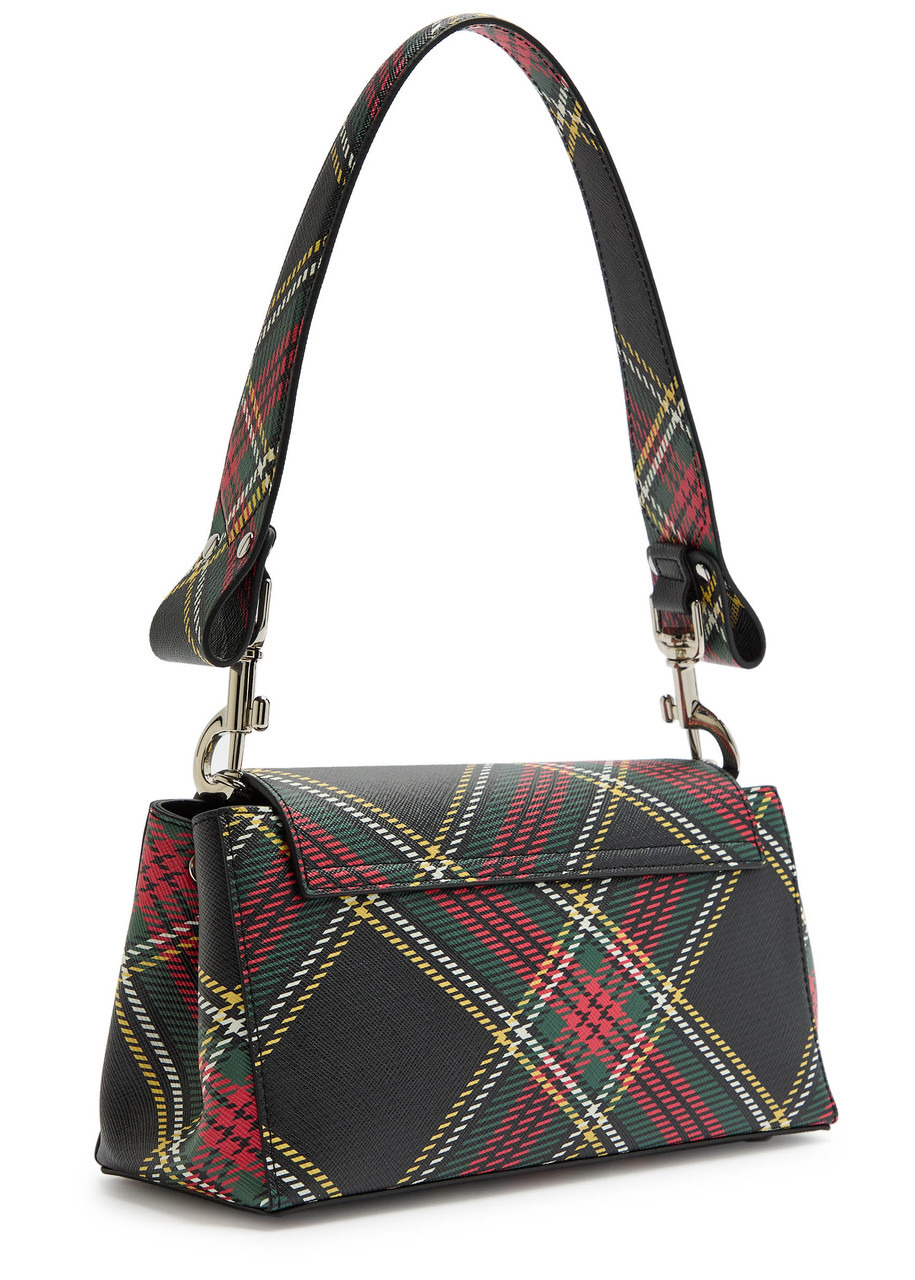 Vivienne Westwood Hazel Medium Checked Leather Shoulder bag - 2