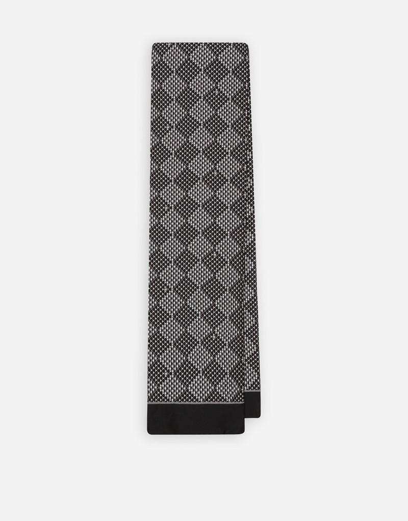 Dolce & Gabbana Silk scarf with print outlook