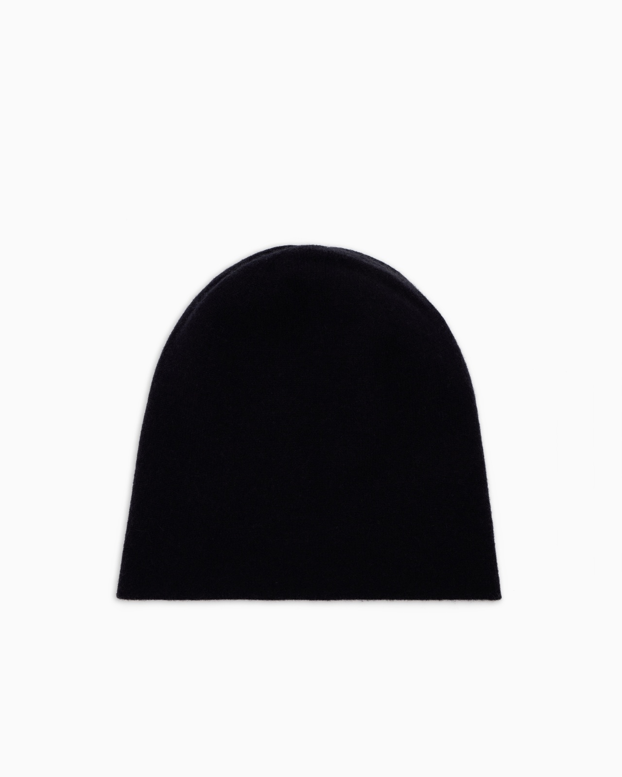 CASHMERE BEANIE WITH GA LOGO INTARSIA - 2