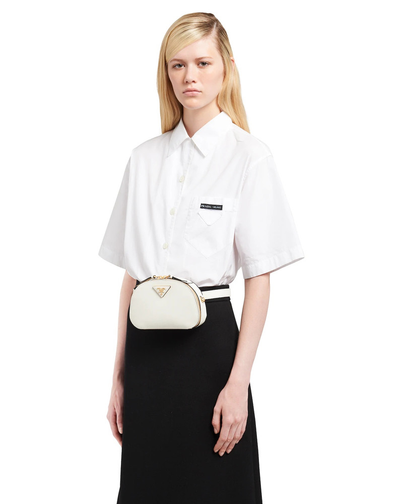 Prada Prada Odette Saffiano leather belt bag outlook