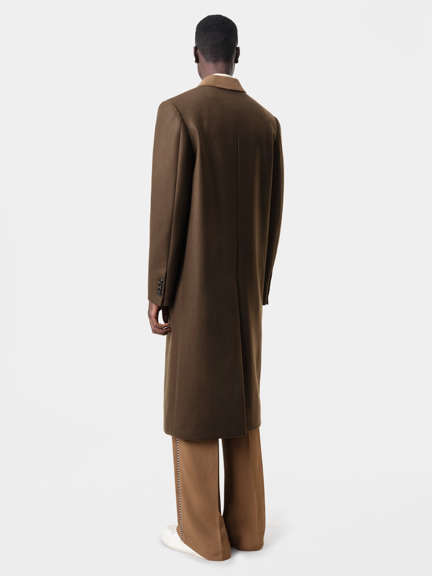 DOUBLE-BREASTED OVERCOAT - 4