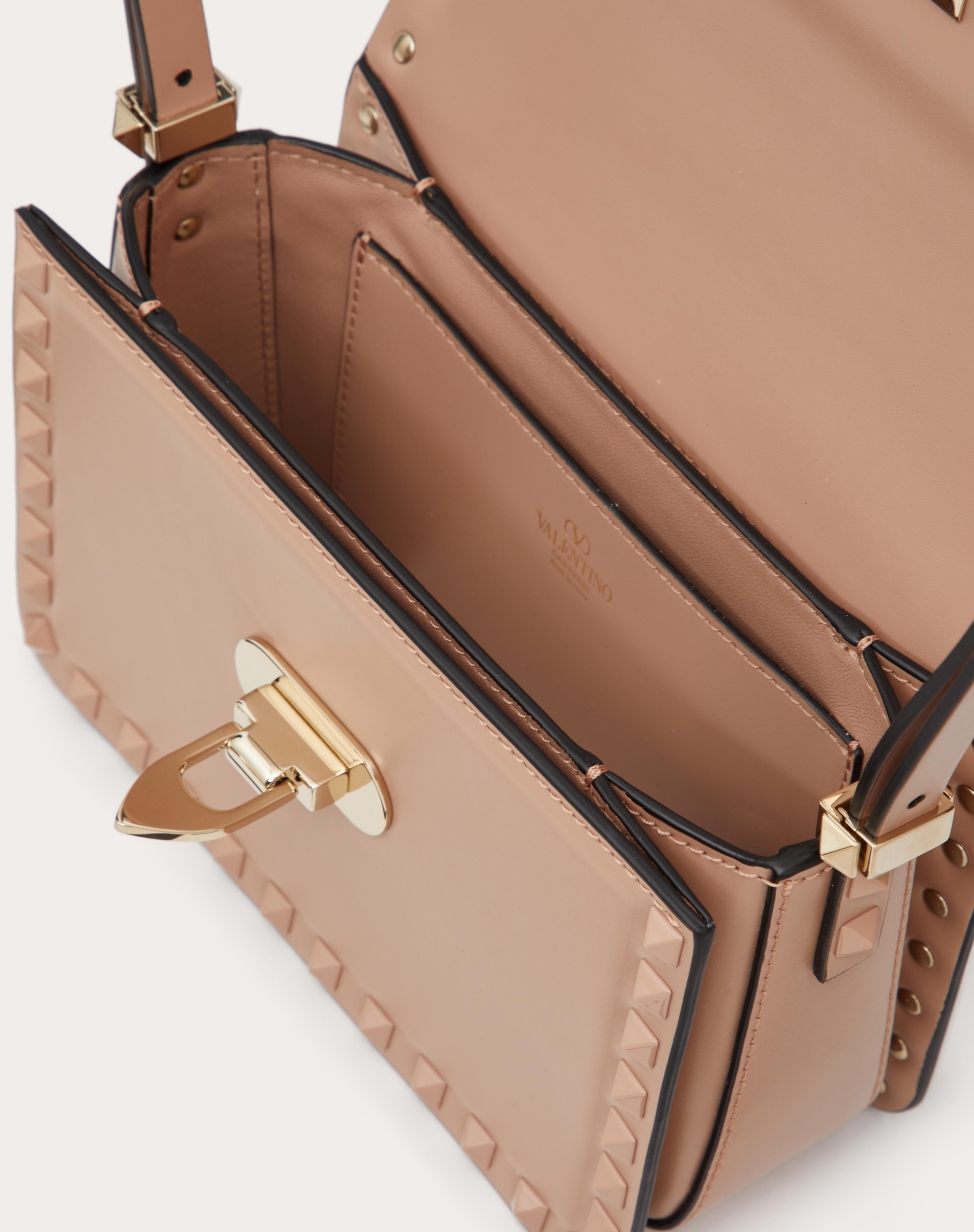 SMALL ROCKSTUD23 SMOOTH CALFSKIN SHOULDER BAG - 6
