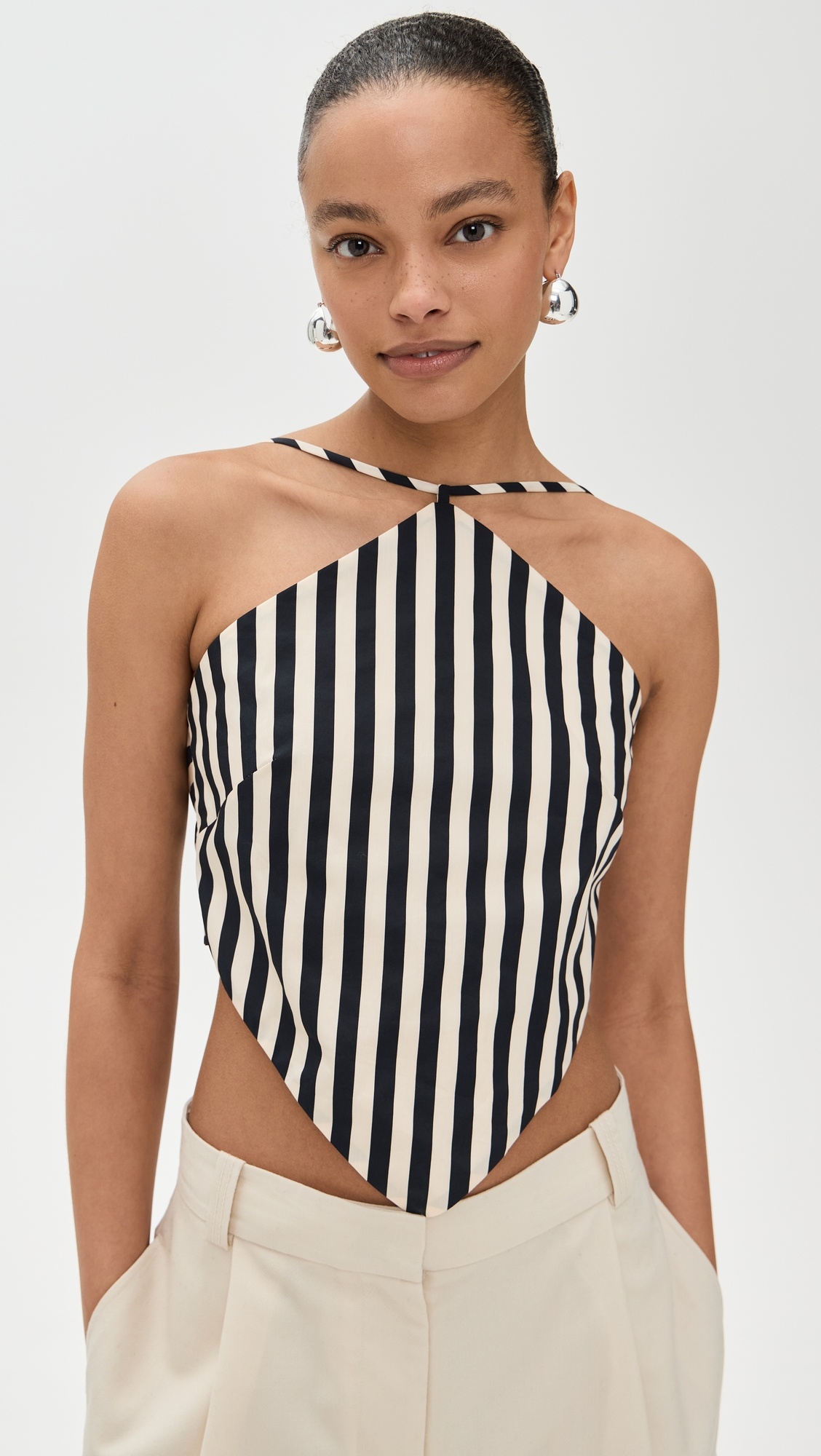 Kit Poplin Tie Top - 1