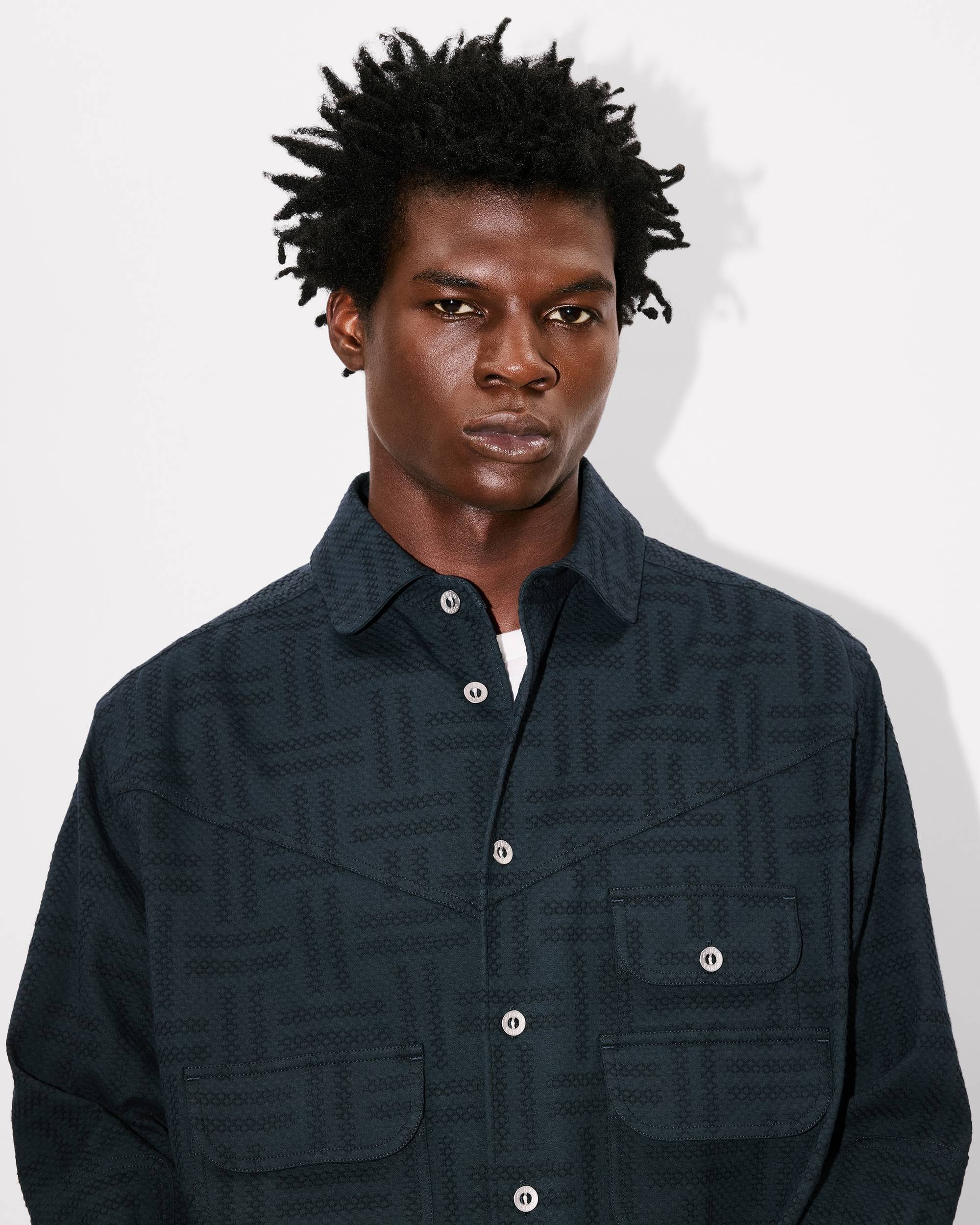 'KENZO Weave' workwear overshirt - 8