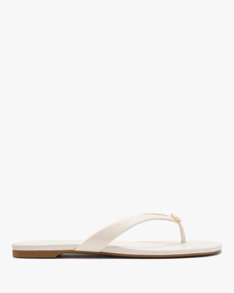 Spade Flower Flip Flops 1