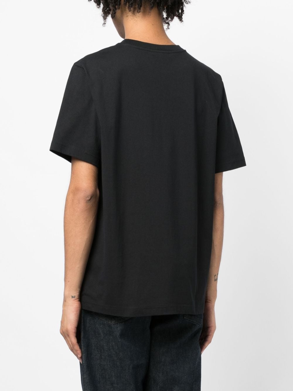 logo-print cotton T-shirt - 4
