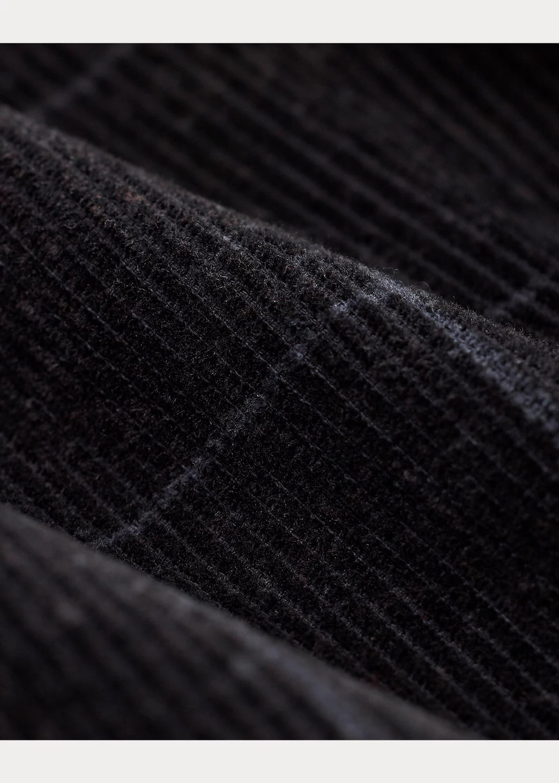 Check-Print Corduroy Officer’s Pant 9
