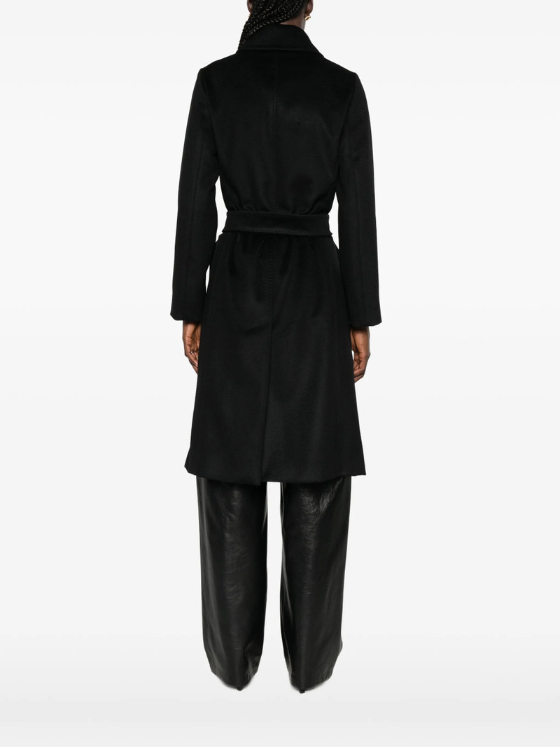 Max Mara Studio Max Mara Studio Bcollag Belted Double-breasted Coat outlook