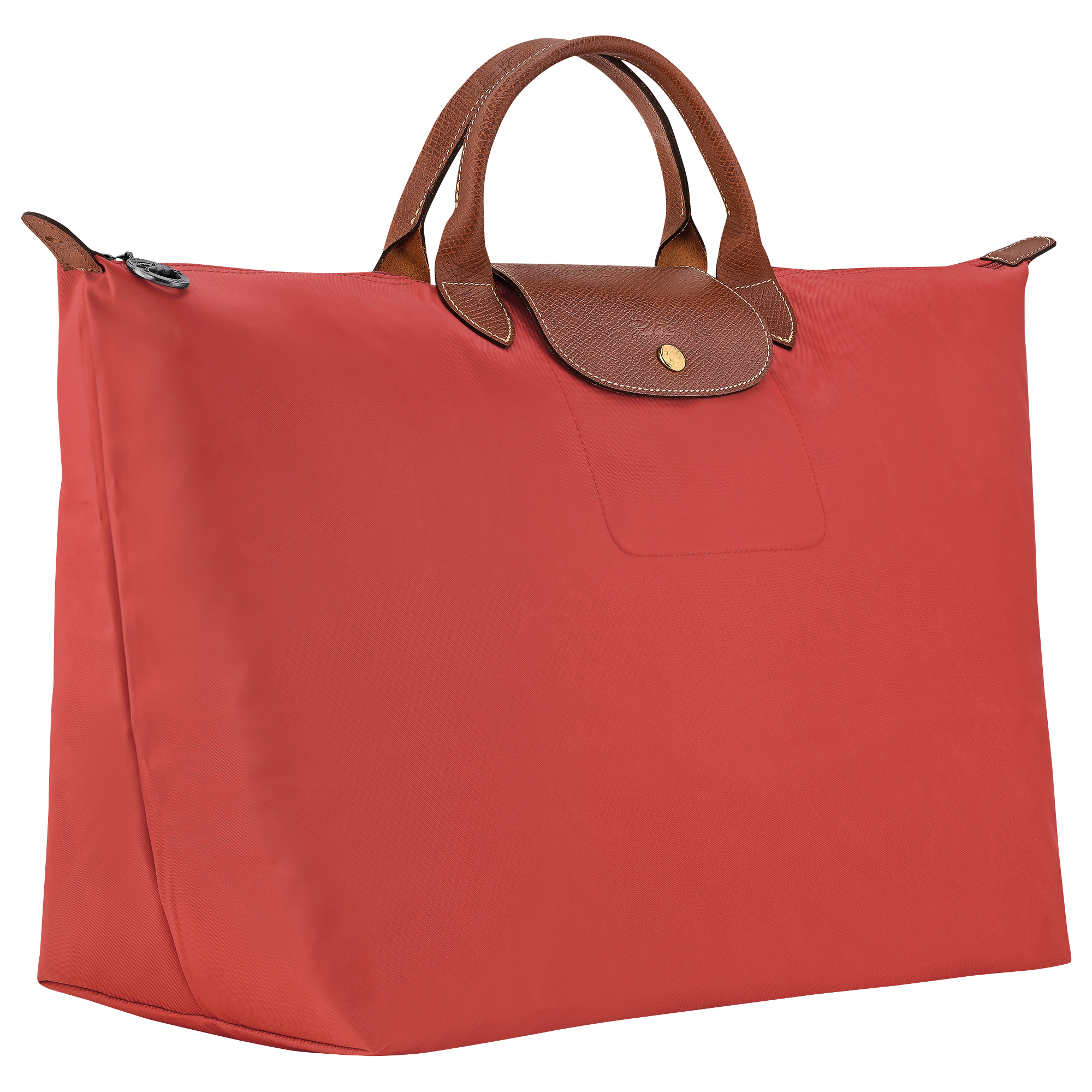 Le Pliage Original S Travel bag Tomato - Recycled canvas - 3