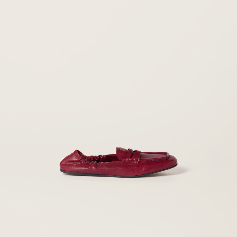 Nappa leather loafers 2