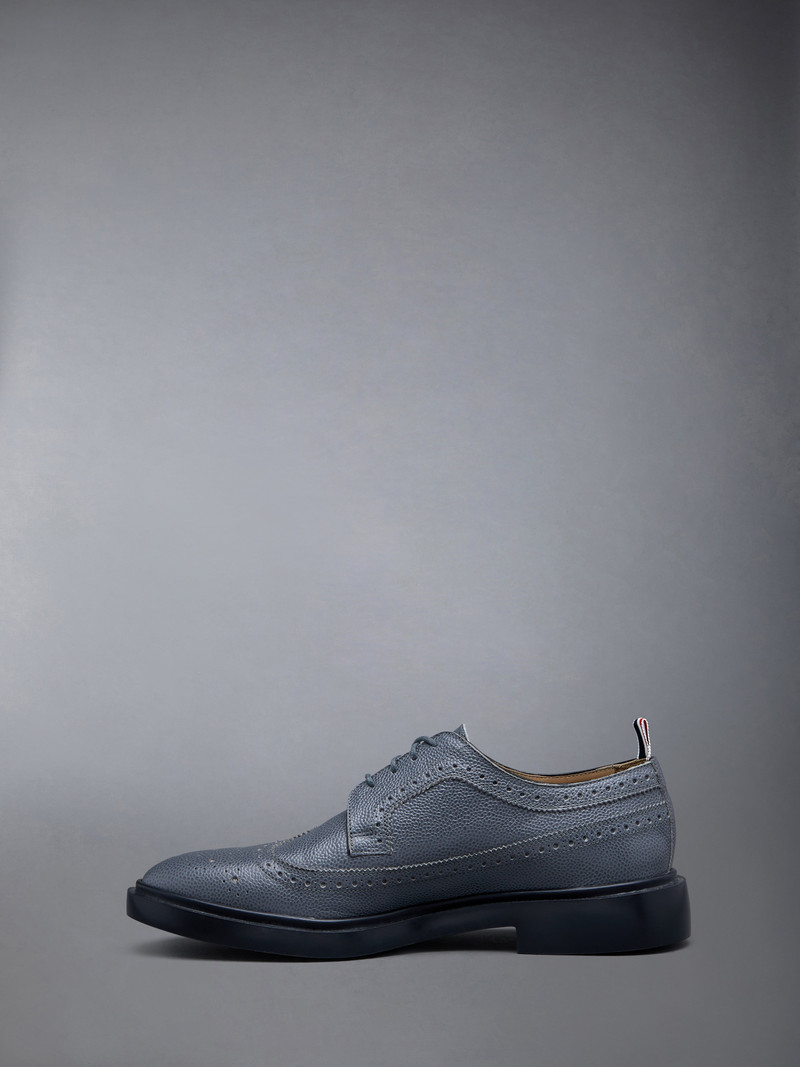 Thom Browne Pebble Grain Leather Longwing Brogue outlook