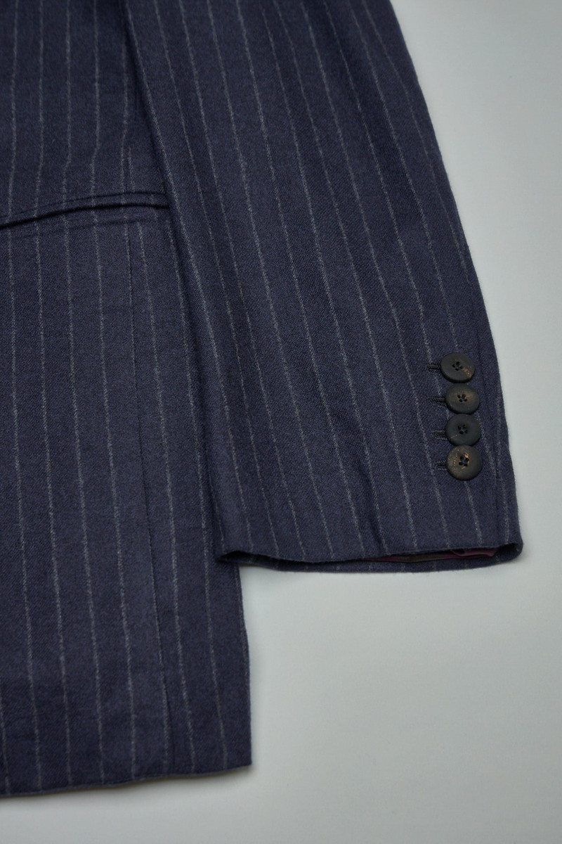 GEOFFREY B. SMALL Elongated Double-Breasted, 6 Buttons, Double Vent Tailored Jacket outlook