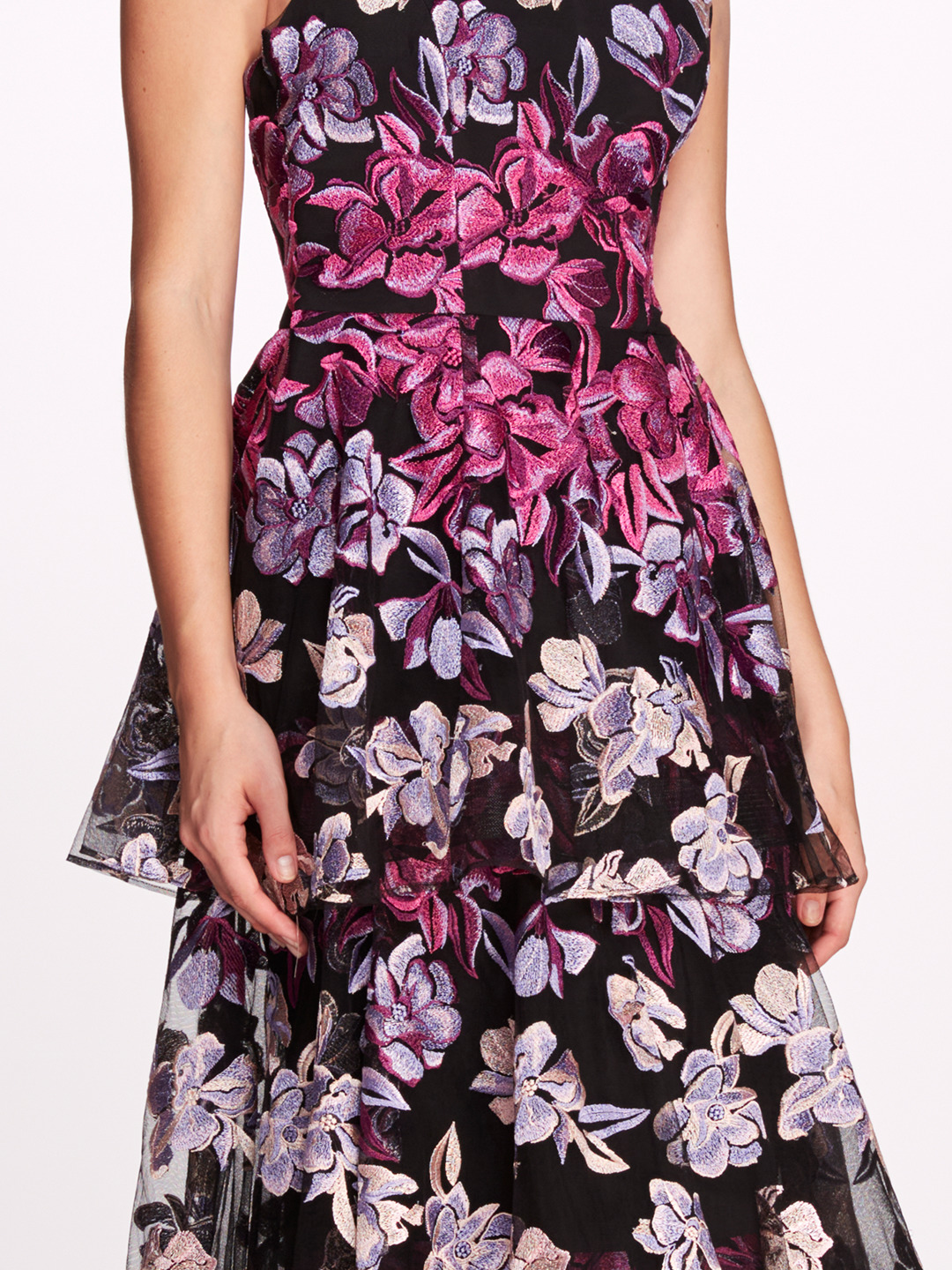 FALLING FLOWERS GOWN - 4
