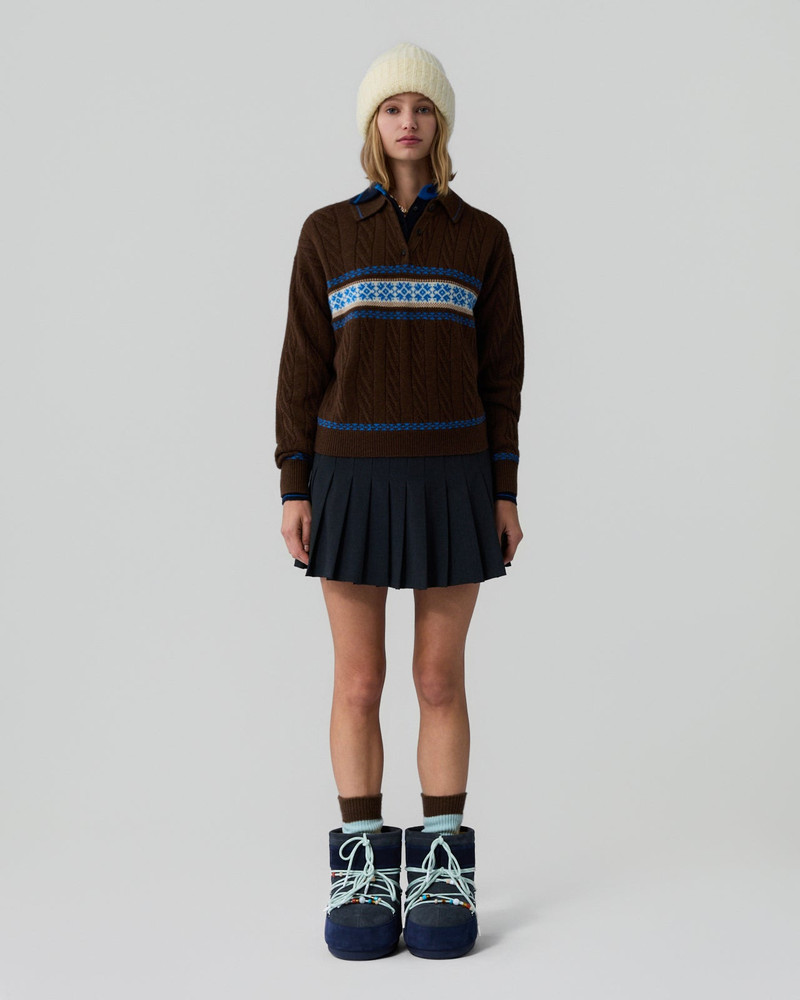 GUEST IN RESIDENCE Cable Collegiate Polo outlook