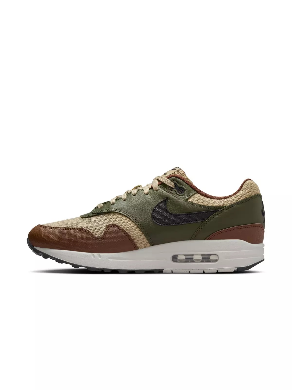 Air Max 1 Essential Premium "Neutral Olive/Black/Cargo Khaki" Men's Shoe - 4