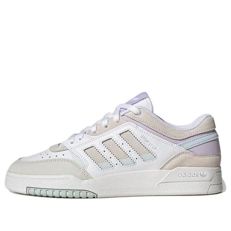 (WMNS) adidas Originals Drop Step Low 'White Purple' HP2328 - 1