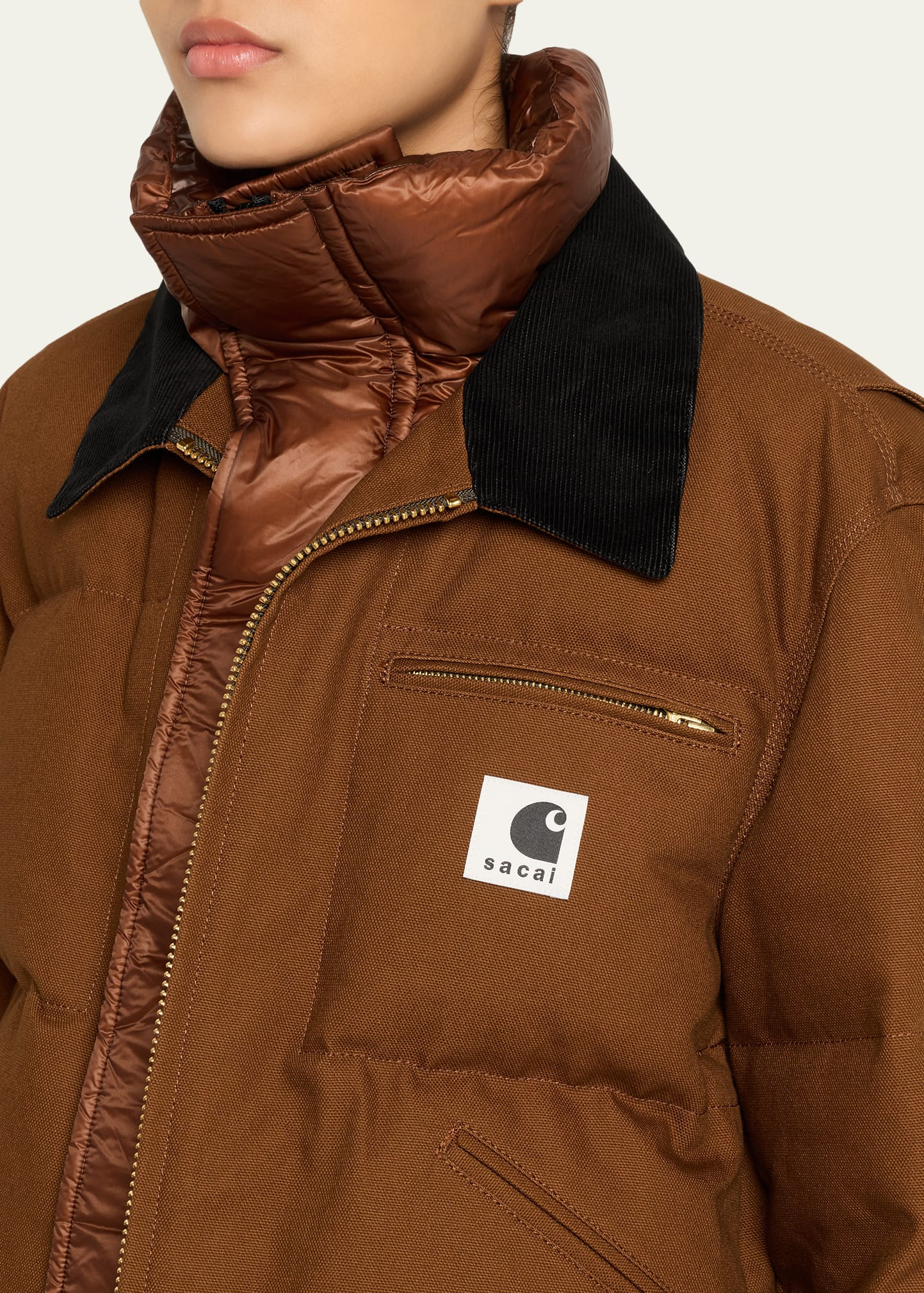 x Carhartt WIP Duck Puffer Barn Jacket - 5