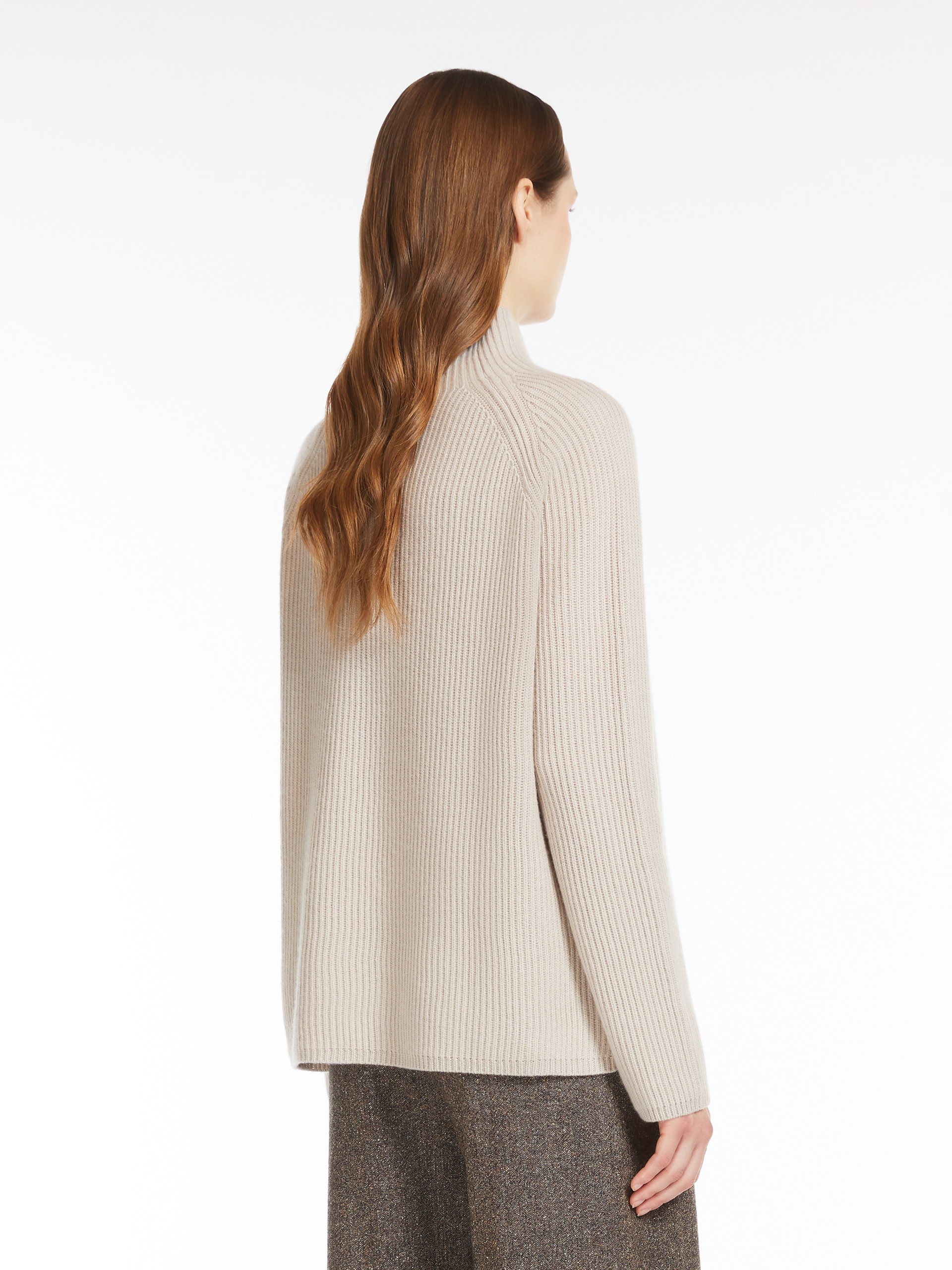ELICA Wool and cashmere ribbed jumper - 4