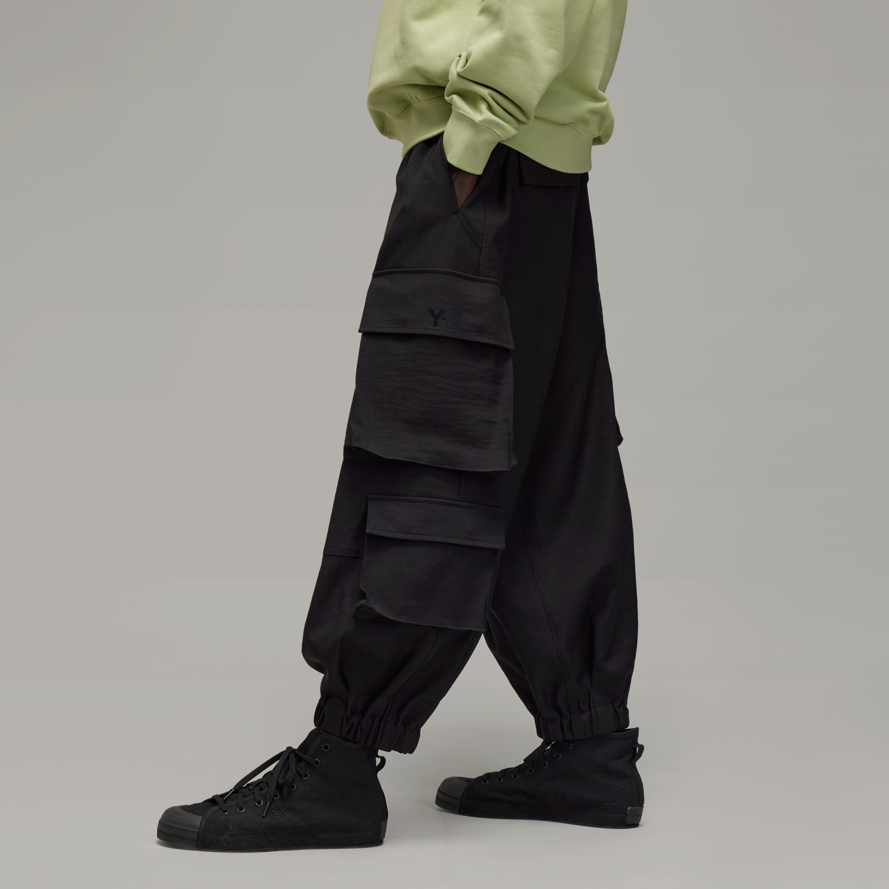 Y-3 Sport Uniform Cuffed Cargo Pants - 4