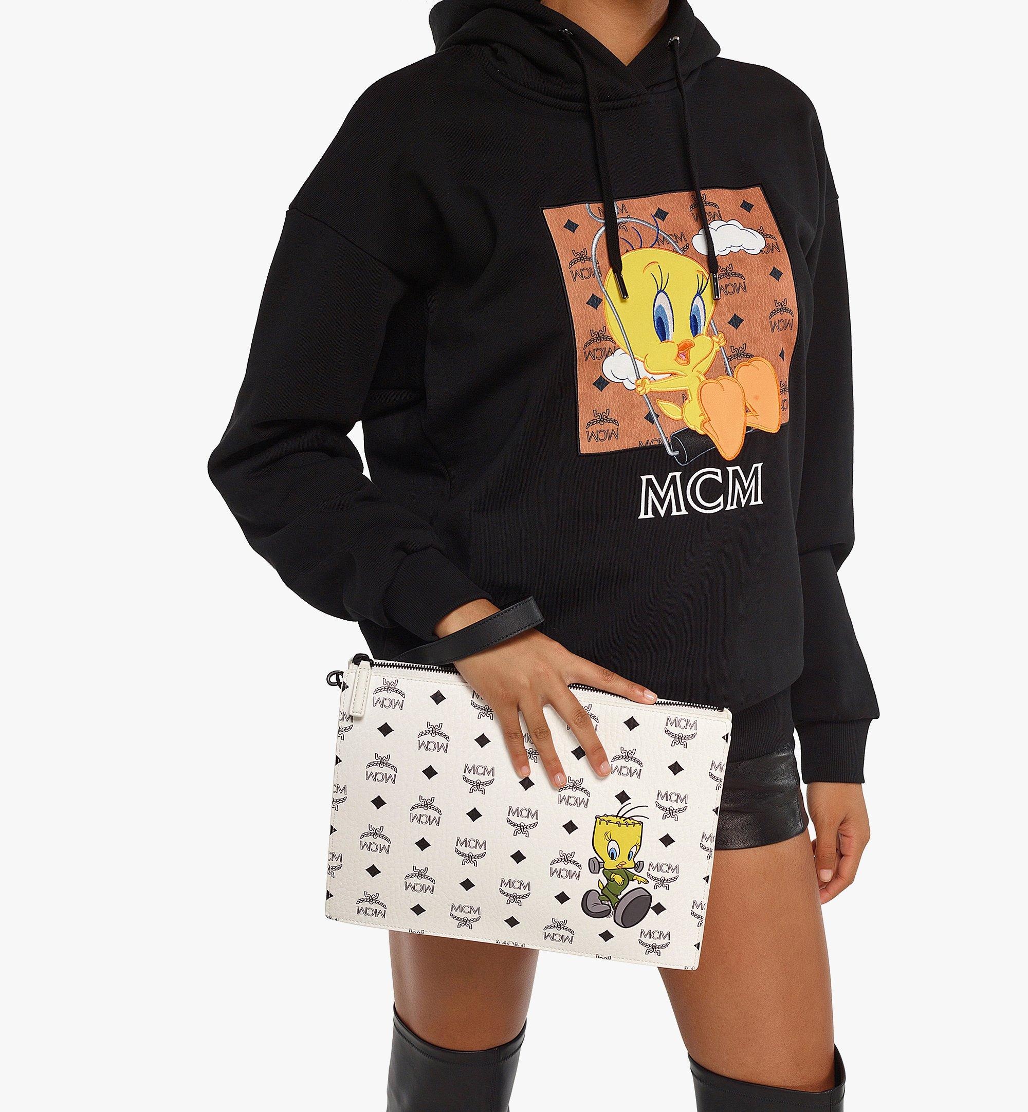 Looney Tunes x MCM  Wristlet Zip Pouch in Visetos - 6