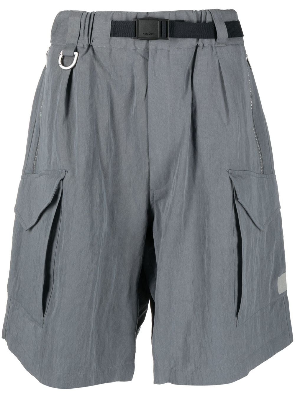 belted Bermuda cargo shorts - 1