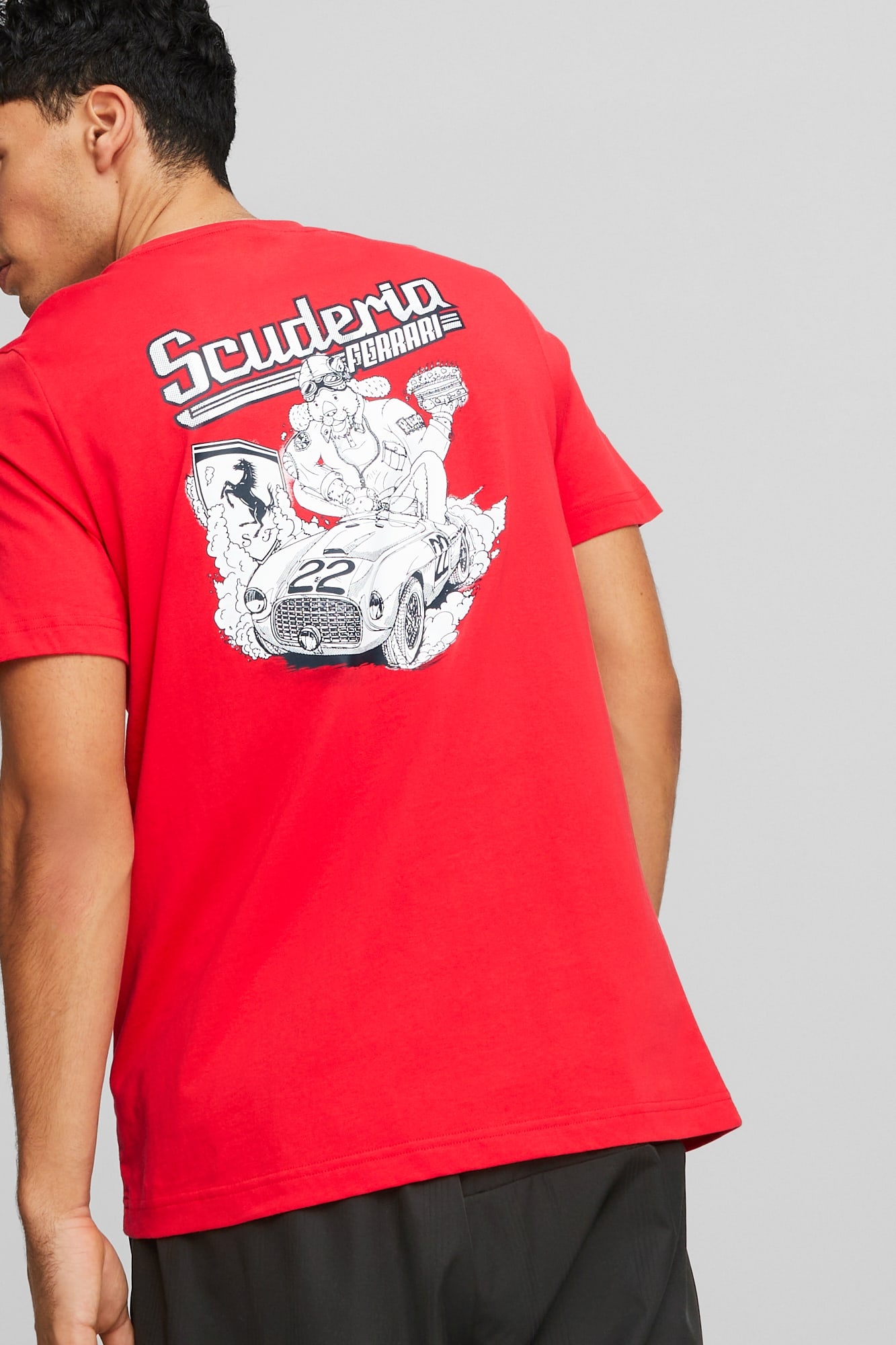 Scuderia Ferrari Men's Graphic Tee - 4