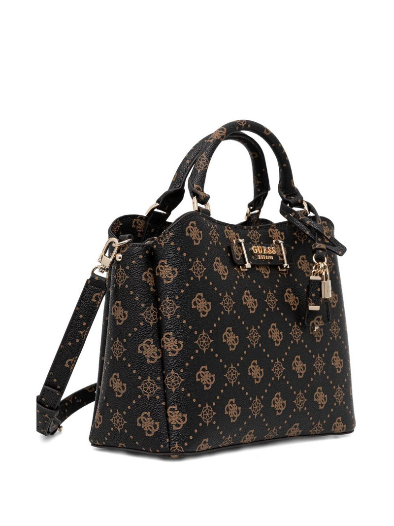 GUESS USA Silia monogram logo-plaque tote bag outlook