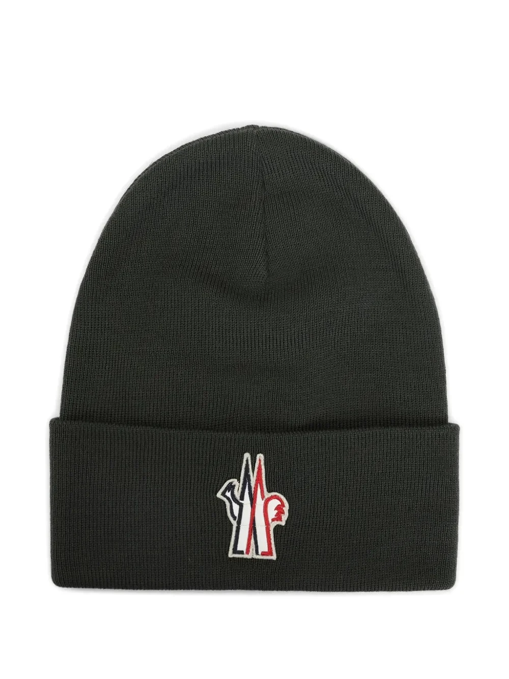 LOGO-PATCH WOOL BEANIE - 1