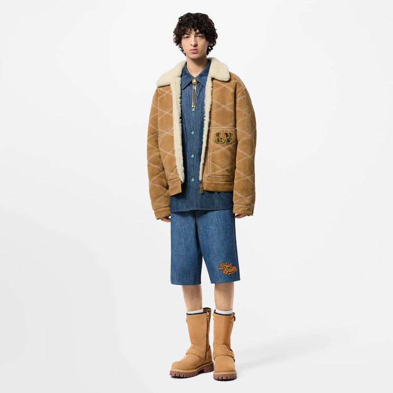 Louis Vuitton Cotton Chambray Shorts outlook