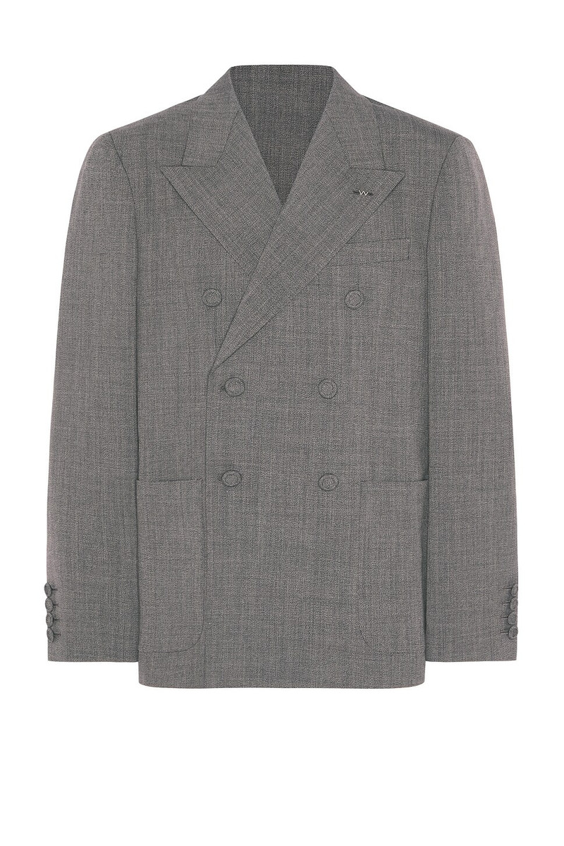 Giacca Dpetto Mouline Wool Jacket - 1