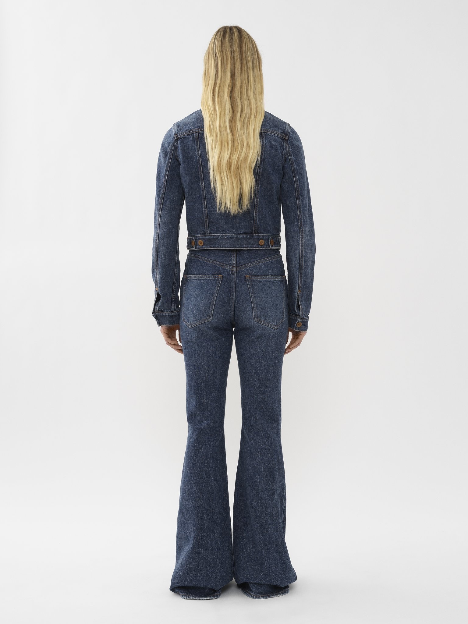 CROPPED DENIM JACKET - 5
