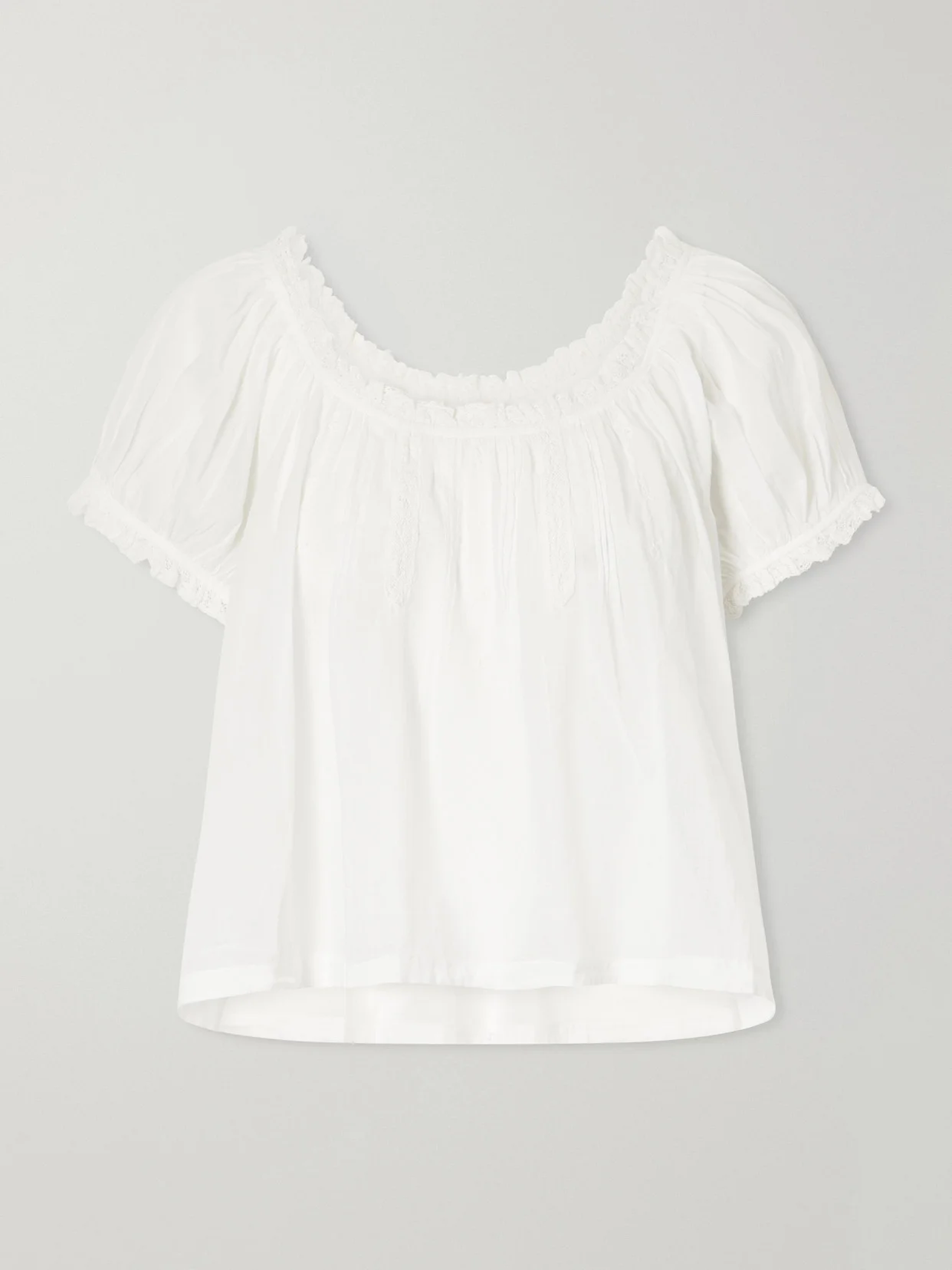 Frederica Organic Cotton-voile Blouse - 1