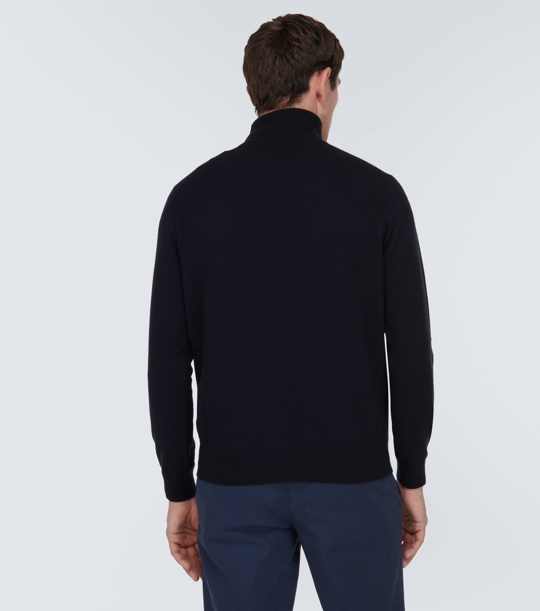 Cashmere turtleneck sweater - 4