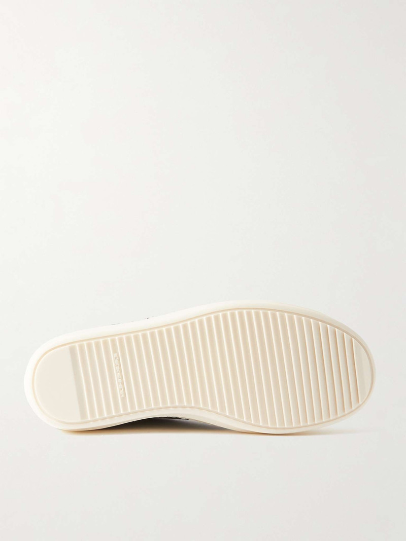 Distressed Denim High-Top Sneakers 3