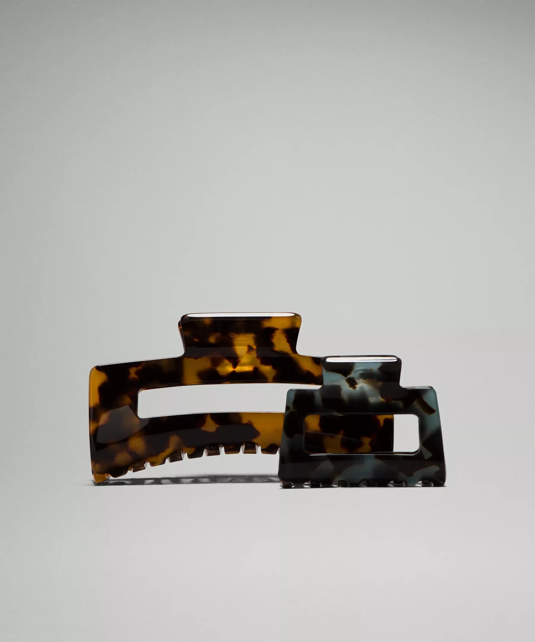 Extra Large + Medium Claw Hair Clips *2 Pack - 1