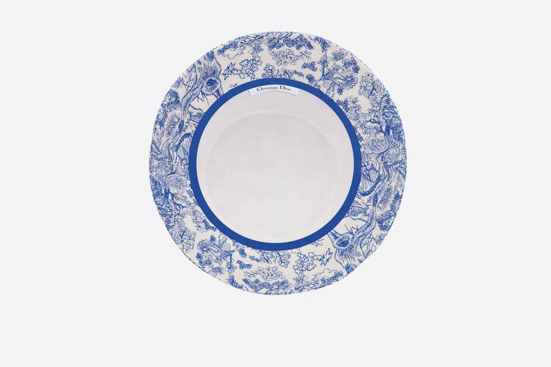 Dior Toile de Jouy Sauvage Small Brim Bucket Hat 4
